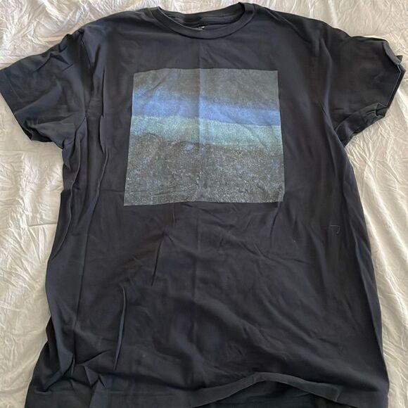 Vestige Landscape Graphic Tee Minimalist Art Design Shirt Size M - Picture 1 of 5